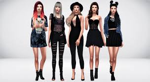 I like to scroll through look books because you can see the cc on sims and they give you full outfits. The Sims 4 Ts4 Thesims4 Https Rednaxlive Tumblr Com Likes Sims 4 Wedding Dress Sims 4 Clothing Sims 4