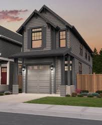 Narrow lot house plans lend quite well to a craftsman style of home, homes that feature a rear entrance and leave the front to pedestrian entrances. Narrow House Plans For Narrow Lots Narrow Homes By Mark Stewart Home Design
