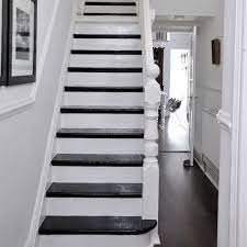 8 Hallway Easy Decorating Ideas Revamp Stairs Painted Stairs Hallway Decorating White Staircase