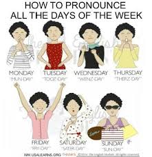 Definition and synonyms of wednesday from the online english dictionary from macmillan education. English Class Sater Monday Tuesday Wednesday Friday Saturday Sunday