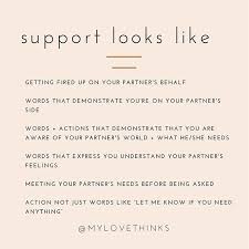 Support Looks Like Your Turn Comment Below With What It Looks Like To You If You Like This Post Ple Supportive Healthy Marriage Healthy Relationships
