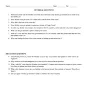 Outbreak Movie Questions Worksheet For 6th Grade Lesson Planet