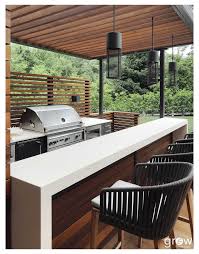 Adding an outdoor kitchen is an investment you will be able to enjoy for years to come. Modern Outdoor Kitchen Grow Landscapes Company Northern Virginia Outdoor Kitchen Outdoor Kitchen Design Layout Modern Outdoor Kitchen Modern Outdoor Patio