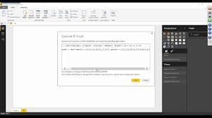 Tutorial Power Bi And R Tutorial Power Data Mining