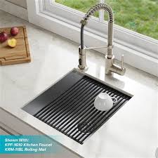 All kraus kitchen sinks are equipped with. Kraus Kore Undermount Workstation Kitchen Sink Single Bowl 17 In Stainless Steel Kwu111 17 Rona