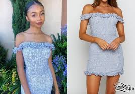 However, johnson is released by two agents working with him, and he disrupts k.c.'s graduation ceremony, where she is the valedictorian. Skai Jackson Floral Mini Dress Steal Her Style
