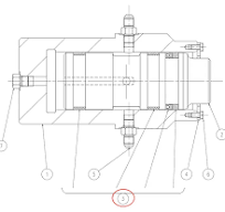 HP300 HP400 HP500 Cone Crusher Spare Parts Clamping Cylinder ...