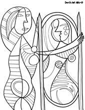 Artist Coloring Pages Picasso Art Picasso Coloring Famous Art