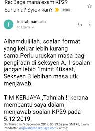 Kepada yang berminat untuk mengisi jawatan kosong jawatan ini, anda boleh membuat pendaftaran pekerjaan kerajaan menerusi borang spa8i di portal spa. Rujukan Exam Penolong Pegawai Pendaftaran Kp29 Tips Kerjaya