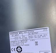 YASKAWA CACR-JU102A2A SERVO PACK It is a part removed from a working machine