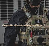 KRYDEX Tactical 3” Assault Cummerbund Tegris Rigid MOLLE Cummerbund for  Tactical Vest Slickster FCPC LBT