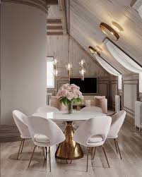 Diningroom Table Diningchairs Velvet Luxury Dining Room Modern Dining Room Luxe Decor