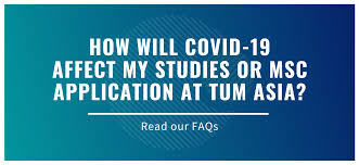 It has been five weeks since the country was under phase 2 heightened alert. How Will Covid 19 Affect My Studies Or My Master Of Science Application To Technical University