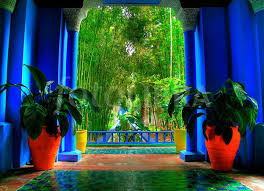 Yves St Laurent Garden Marrakech Moroc Tuin Hoeden