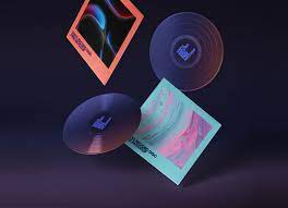 Download Free Falling Vinyl Record Disc Jacket Packaging Mockup Good Mockups Music Album Design Vinyl Records Packaging Mockup