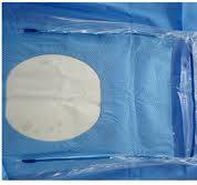Medical Fluid Collection Pouch for Surgical Drapes