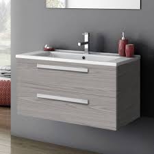 33 inch vanity cabinet with fitted sink