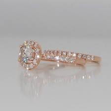 Champagne Diamond Ring Etsy Champagne Wedding Rings Champagne Diamond Rings Wedding Rings