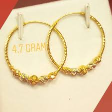 Shaandar Jeweller On Instagram New 22ct Gold Earings Baliyan Available Instore Visit Us At 341 Cheetham Hill Ro Gold Jewelry Fashion Gold Gold Jewelry
