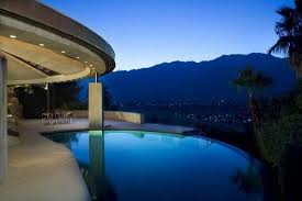 James Bond House Perched On The Edge John Lautner Architecture Pool Designs