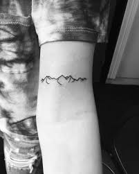 And mountains form perfect minimalistic geometric tattoos. Mountain Range Outline Tattoo Mountain Range Tattoo Line Tattoos Tattoos