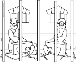 Search through 623,989 free printable colorings at getcolorings. Paul And Silas In Prison Coloring Page Crafting The Word Of God