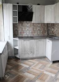 The grey kitchen cabinets is best from the best image or gallery collection from kitchen home design ideas, interior design trends. Gray Kitchen Cabinets Interior Design Stock Photo Picture And Royalty Free Image Image 88542149
