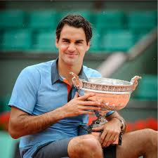 Switzerland's roger federer plays a return to germany's dominik koepfer during their third round match on day 7, of the french open tennis tournament at roland garros in paris, france, saturday. Roger Federer Roger Federer Hair Humor Memories
