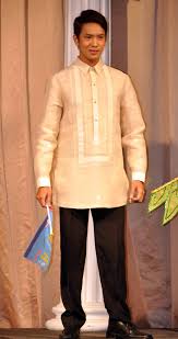 The traditional baro't saya was worn by the lowland people in filipinas. National Costume Philippines Boy Costumes Ideas