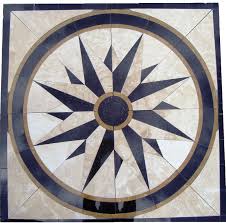 Tile Floor Medallion Marble Mosaic North Star Design 34 Amazon Com Floor Medallion Mosaic Medallion Marble Medallion