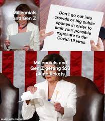 Milliseconds?) has focused on the ancient war between baby boomers and millennials. Let S Go To Italy For 5 Round Trip Memes