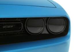 15 19 Dodge Challenger Gts Smoke Acrylic Headlight Covers