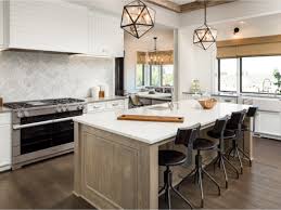 This combination is a unique spin on traditional farmhouse. Charming Modern Farmhouse Kitchen Ideas Counter Cabinet Colors