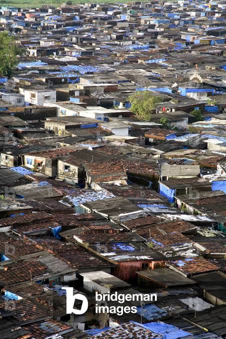 Image of Slum Area Near Santacruz Airport, Vakola, Bombay Mumbai, Maharashtra, India