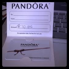 Give a pandora gift card to those you love. Pandora Jewelry Pandora Gift Card Merchandise Credit For 7 Poshmark