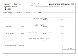 production non conformance analysis process