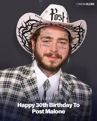 Happy Birthday to Post Malone! 📸: Getty