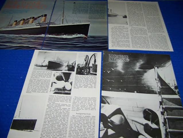 TITANIC "TITANIC REMEMBERED"...HISTORY/PHOTOS/DETAILS (453AA)