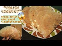Mau masak apa untuk keluarga hari ini? Resep Crepes Teflon Crispy Super Renyah Leker Krispi Crunchy Crepes Homemade Youtube Resep Resep Kue Kue
