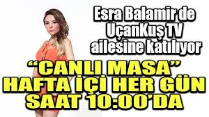 Esra Balamir De Ucankus Tv Ailesine Katiliyor Ucankus