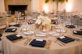 Ivory Table Linens With Navy Napkins Google Search Wedding Table Linens Napkins Wedding Table Wedding Candles Table