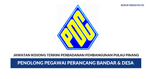 Perbadanan bekalan air pulau pinang. Perbadanan Pembangunan Pulau Pinang Kerja Kosong Kerajaan
