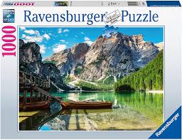 Cottage in the woods 1000 piece puzzle. Buy Ravensburger Prags Lake South Tirol Italy 1000 Piece Jigsaw Puzzles For Adults Kids Age 14 Years Up Landscape Puzzle Online In Taiwan B08lspfqb9