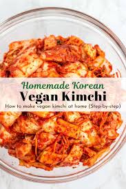 Homemade Vegan Kimchi Version 2 My Eclectic Bites Recipe Vegan Kimchi Vegetarian Kimchi Vegan Kimchi Recipe