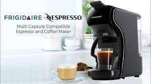 Recaps coffee capsules pods for nesspresso machines. Frigidaire Nespresso Espresso And Coffee Maker Multi Capsule Compatible Youtube