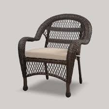 Find Product Information Ratings And Reviews For Wicker Patio Club Chair Brown Threshold Online On Target Com Patio Chairs Outdoor Chairs Club Chairs