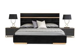 Maybe you would like to learn more about one of these? Buy Vig Nova Domus Cartier Queen Platform Bedroom Set 3 Pcs In Black Gold Velvet Online