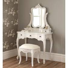 Most of these are low cost or low budget vanity mirrors you buy online. White Antique French Dressing Table Set