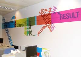 Pin By Divya Kanekal On Design Decor Wall Etc In 2020 Office Wall Graphics Office Wall Design Office Wall Art