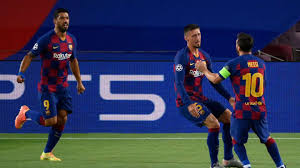 Barcelona, spain — just when it looked like lionel messi had nowhere to go, the argentine great bamboozled half of napoli's team before . Barcelona 3 1 Napoli 4 2 Agg Player Ratings As Lionel Messi Runs The Show Again